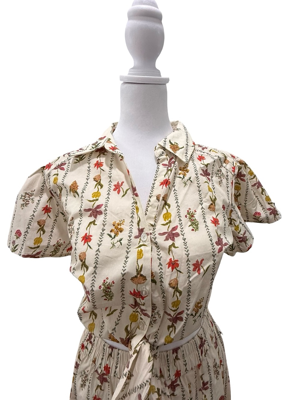 NWT Philosophy Republic Clothing Floral Cotton 2-Piece Skirt Top Set Size Large - Picture 6 of 16